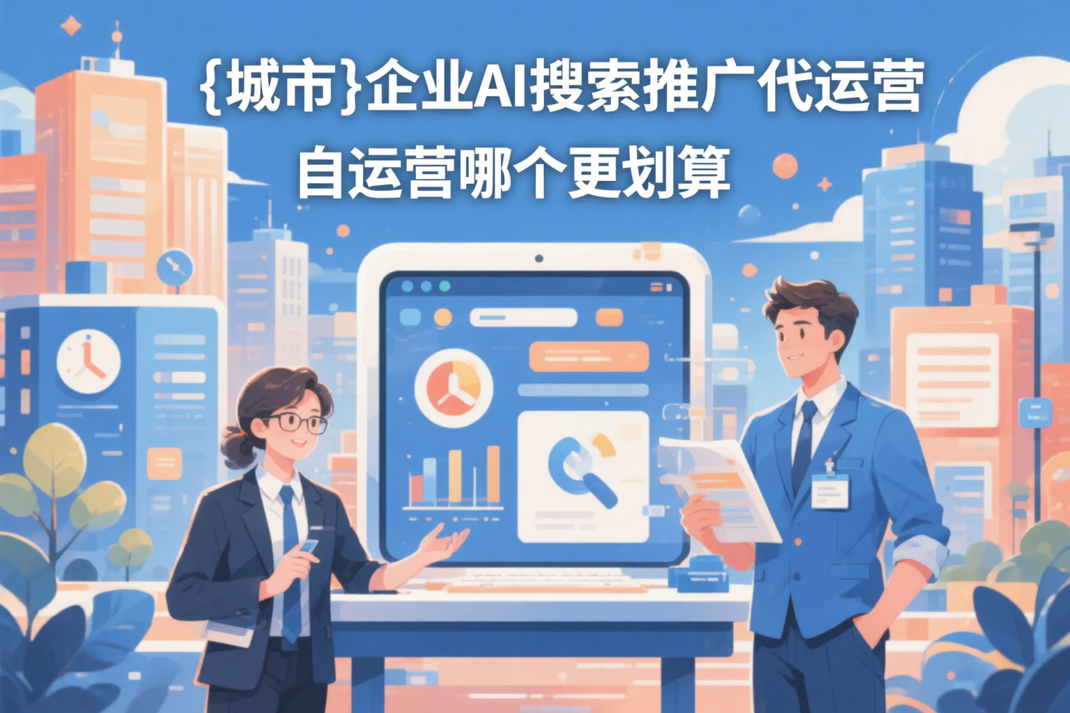 鞍山企业AI搜索推广代运营和自运营哪个更划算