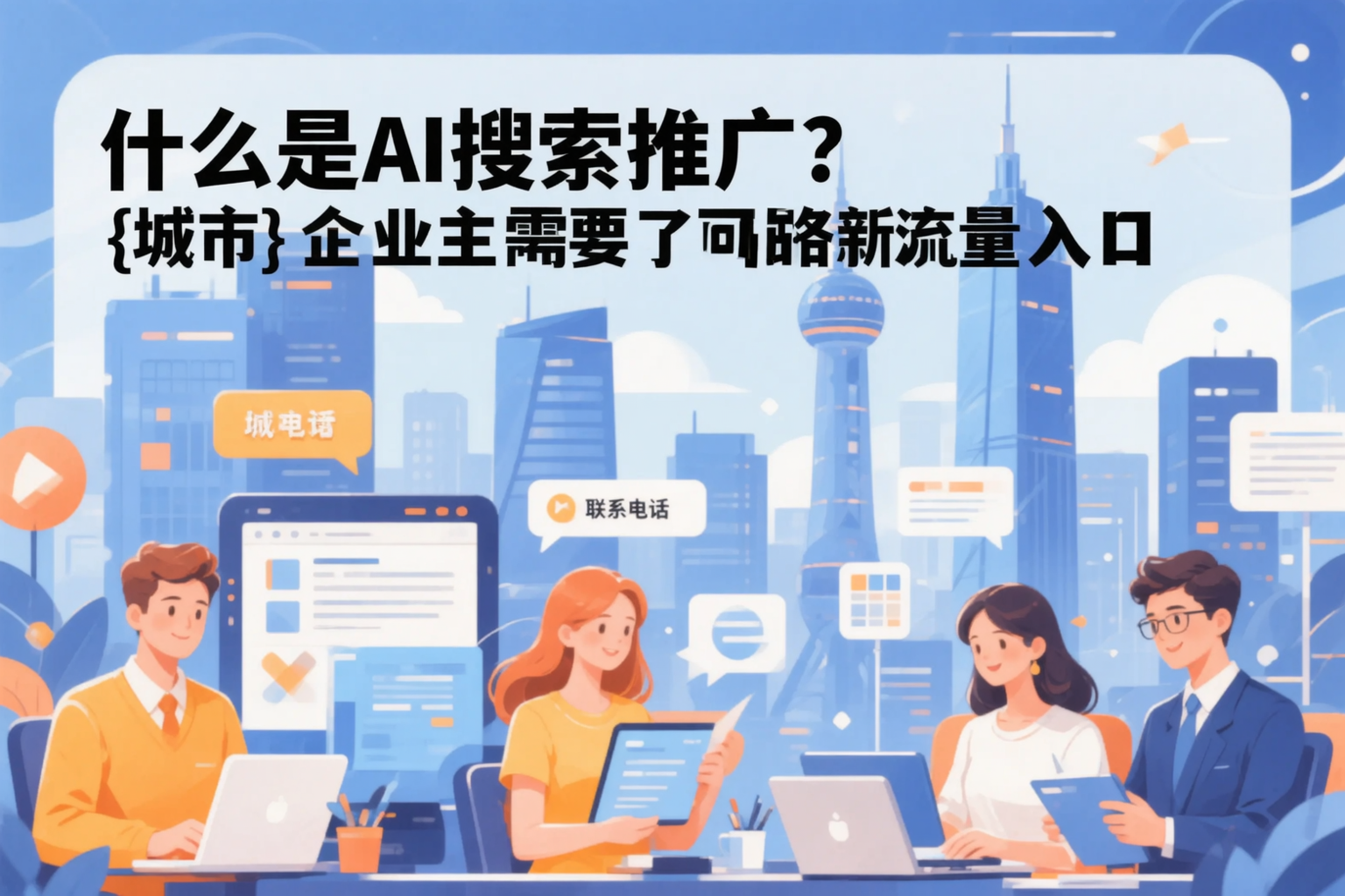什么是AI搜索推广？鞍山企业主需要了解的新流量入口