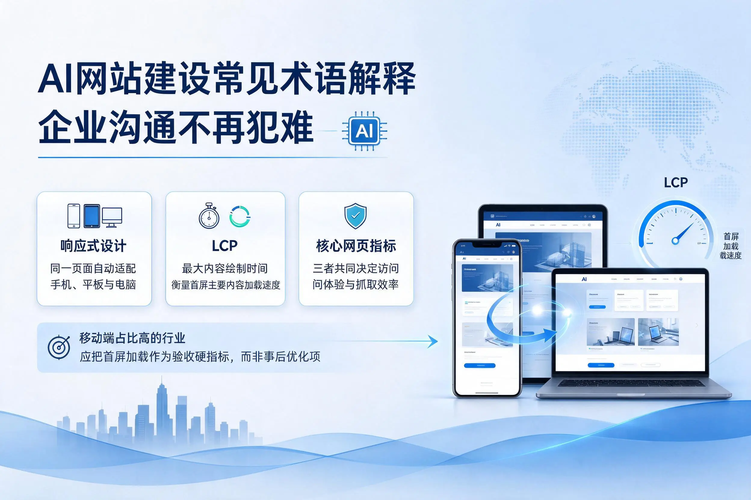 AI网站建设常见术语解释，鞍山企业沟通不再犯难